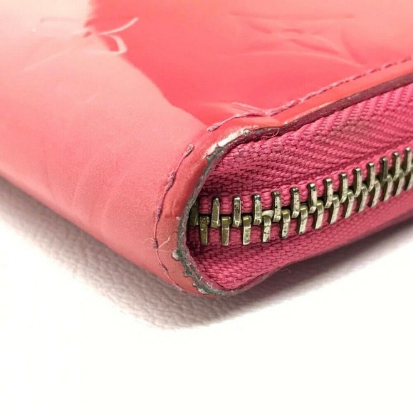 AUTHENTIC LOUIS VUITTON M9147F MonogramVernis Zip Around Long Wallet Zippy Walle - Picture 3 of 8